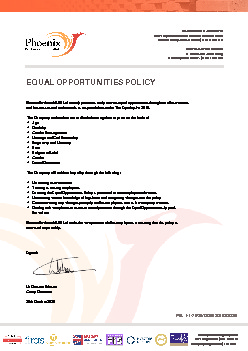 EQUAL OPPORTUNITIES POLICY
